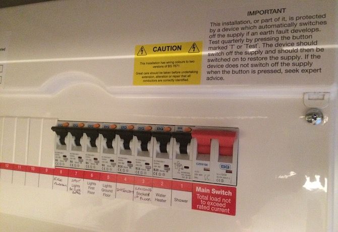 Replacement Consumer Unit